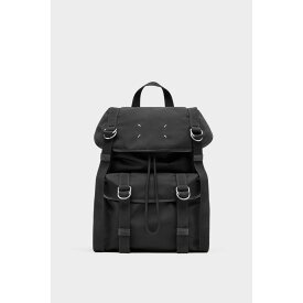 Maison Margiela | メゾン マルジェラ High tech medium backpack BLACK (SB1WA0016P6763T8013) 【 送料無料 】 正規品 正規 バッグ バックパック メッシュパネル ロゴ