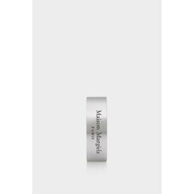 Maison Margiela | メゾン マルジェラ LOGO REFFERENCE RING SILVER (SM1UQ0124P8865102) 【 送料無料 】 正規品 正規 指輪 リング シンプル シルバー ロゴ