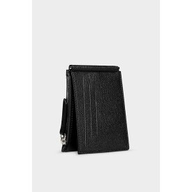 Maison Margiela|メゾン マルジェラ 4-STITCH MONEY CLIP WALLET BLACK T8013 (SA1UI0018P4745) 26SS 26春夏 【 送料無料 】 正規品 正規 マルジェラ ギフト 4ステッチ マネークリップ ウォレット カードホルダー レザー小物