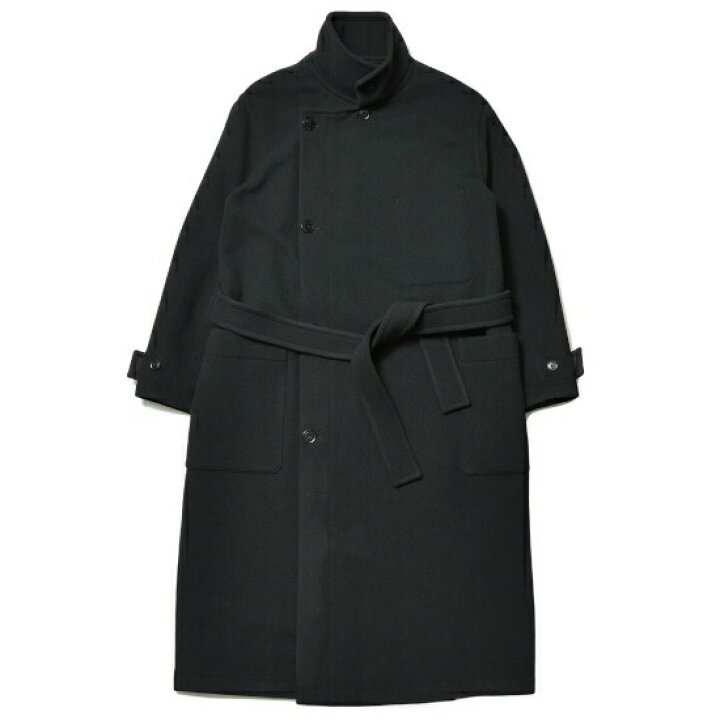 楽天市場】LEMAIRE 【ルメール】WRAP COAT BLACK (CO1037 LF1116) 24AW 