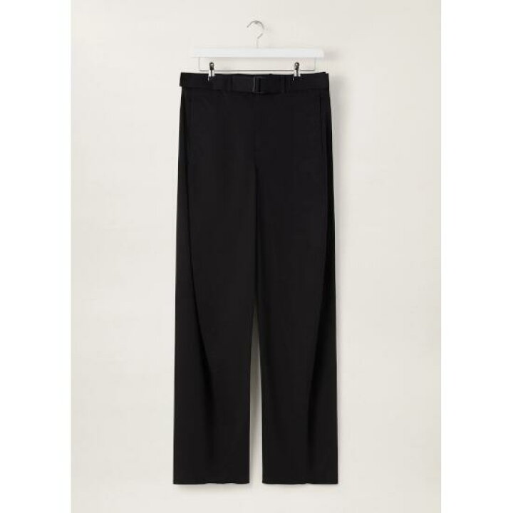 楽天市場】LEMAIRE(ルメール）LIGHT BELTED TWISTED PANTS BLACK