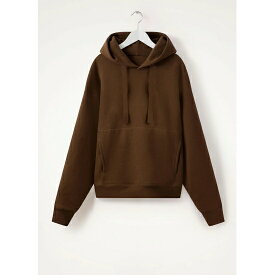LEMAIRE 【ルメール】 HOODIE DARK TOBACCO (TO1111 LJ1003) 23AW 23秋冬 トップス パーカー フーディー スウェット