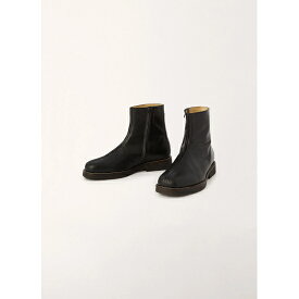 LEMAIRE(ルメール）BOOTS VEGETAL TANNED LEATHER BLACK (FO351 LL201) 22AW 22秋冬 ブーツ ヒールブーツ