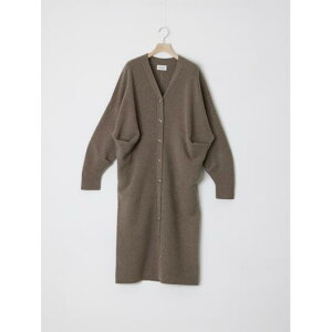 �_�S�i10%OFF�N�[�|���z�z���^ �A�_���X CASHMERE BLENDED LONG CARDIGAN TAUPE (ADWS-401-43) 24AW 24�H�~�@�J�[�f�B�K���@�����O�J�[�f�B�K��