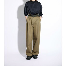SACRA【サクラ】H.COUNT CHINO CLOTH PANTS 880KHAKI (125614111) 25AW 25秋冬 　チノパン　ワイドパンツ　パンツ