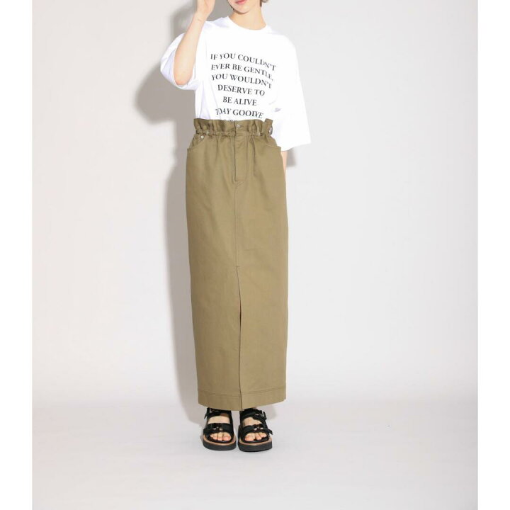 楽天市場】SACRA【サクラ】H.COUNT CHINO CLOTH SKIRT 880KHAKI 