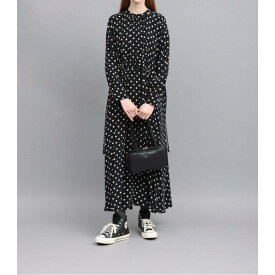 SACRA【サクラ】POLKA DOT'S OP　 990BLACK 　(126511041) 26AW 26秋冬 　ドット　ワンピース