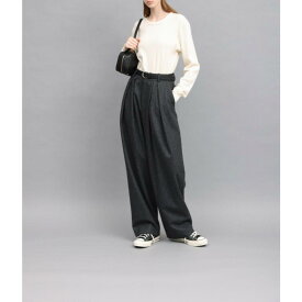 SACRA【サクラ】 COTTON WOOL RIB TOP　 020 OFF WHITE (126542091) 26AW 26秋冬 コットン　リブ　トップス