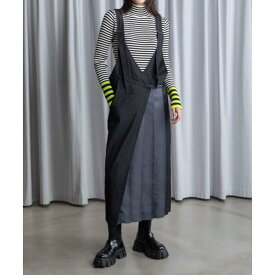MARECHAL TERRE 【マルシャルテル】プリーツジャンパースカート BLACK (ZMT255OP503) 25AW　25秋冬　プリーツ ワンピース