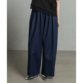 MARECHAL TERRE 【マルシャルテル】 タックデニムパンツ INDIGO BLUE (ZMT255PT510) 25秋冬 25AW パンツ　タックデニムパンツ