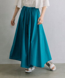 MARECHAL TERRE【マルシャルテル】ランダムヘムロングスカート BLUE GREEN (ZMT233SK223) 23SS 23春夏