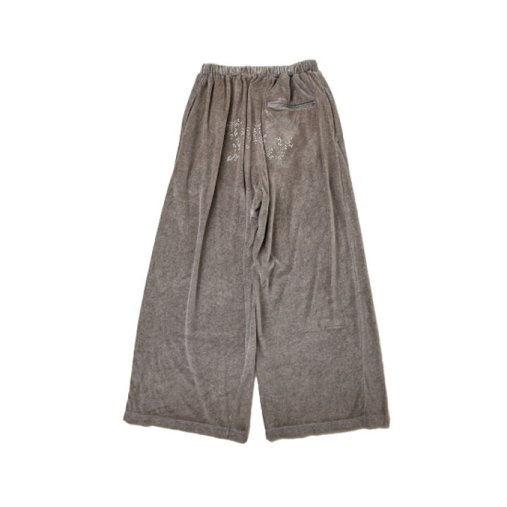 楽天市場】doublet【ダブレット】VELOUR TRACK PANTS GREY 