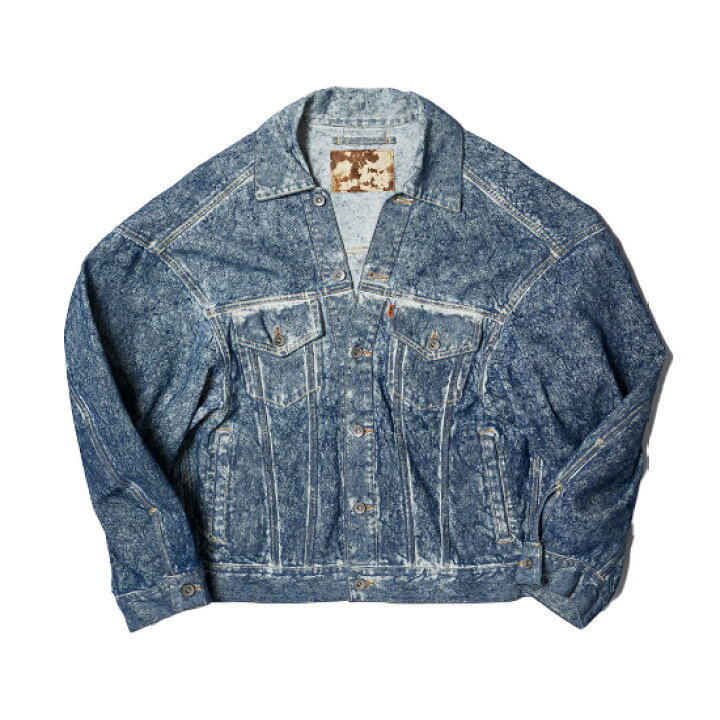 楽天市場】doublet 【ダブレット】 ACID WASH DENIM JACKET INDIGO  