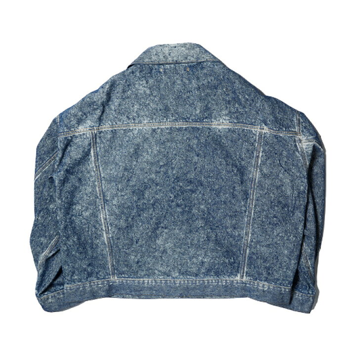 楽天市場】doublet 【ダブレット】 ACID WASH DENIM JACKET INDIGO  