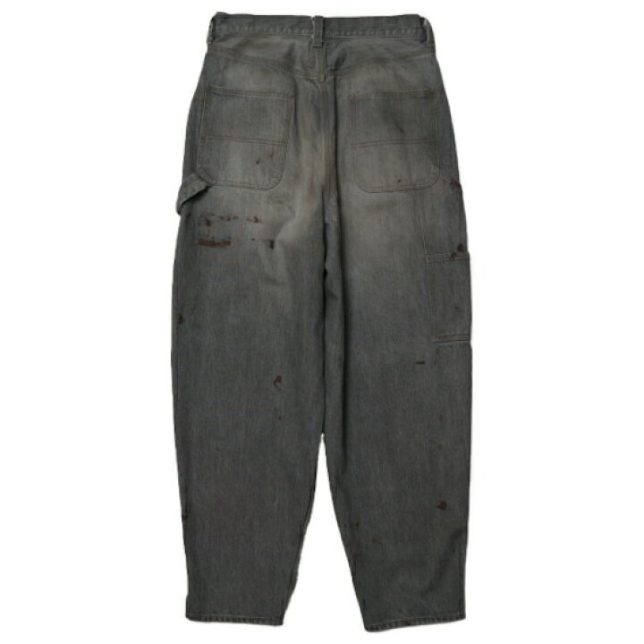 楽天市場】doublet 【ダブレット】DENIM PAINTER PANTS BLACK 