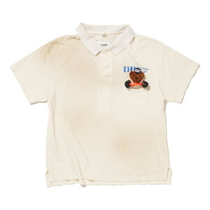 doublet | �_�u���b�g POLO SHIRT WITH MY WORKWEAR BEAR WHITE (26SS41CS424) 26SS 26�t�� �g�b�v�X �|�� �|���V���c �N�}