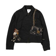 【7月19日20時〜エントリーで最大P20倍】doublet | ダブレット TROMPE L’OEIL EMBROIDERY DRIZZLER JACK…