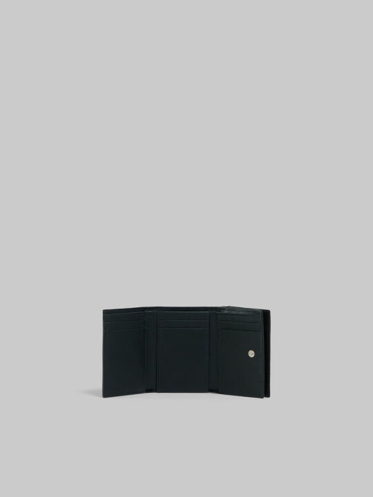 楽天市場】MARNI 【 マルニ 】 ブラック レザー メンディング 三つ折り 