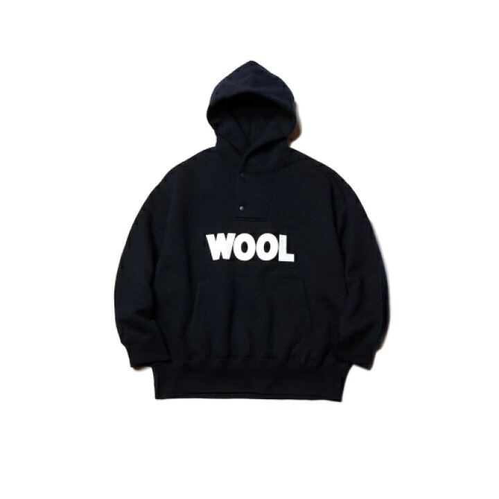 楽天市場】kolor BEACON 【カラービーコン】 Wool Parker navy blue C  