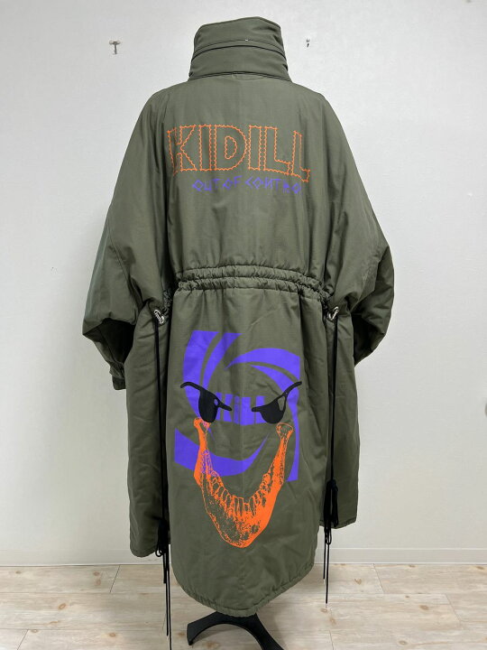 楽天市場】KIDILL 【キディル】 MODS COAT MULTI PRINT KHAKI GREEN 