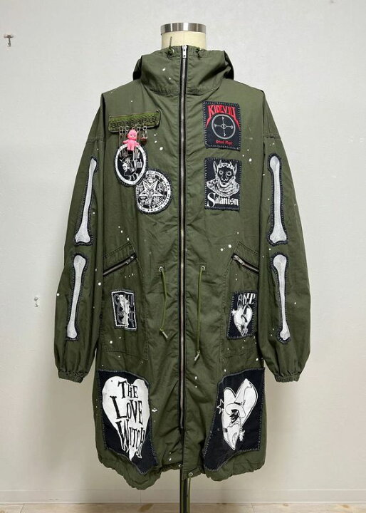 楽天市場】KIDILL 【キディル】MOHAWK PATCH MODS COAT (KL792) 24SS 