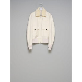 MASU | エムエーエスユー SWEET PILOT FLIGHT JACKET WHITE , BLACK (M25F9BL006) 25AW 25秋冬 新作 ジャケット アウター ボン フライトジャケット