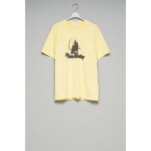 MASU | �G���G�[�G�X���[ CASTLE POCKET T-SHIRT LEMON (M26U6CS005) 26SS 26�t�� �g�b�v�X T�V���c �|�P�b�g BOYS �V�� �N���[�l�b�N �{�b�N�X�V���G�b�g �V�g �G���W�F��