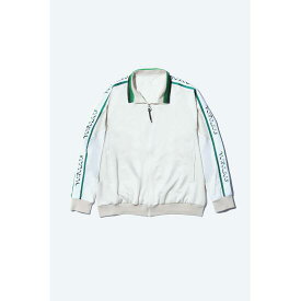 TOGA VIRILIS 【トーガ ビリリース】 TRACK JACKET WHITE (TV241-JC327) 24SS 24春夏 ジャケット トラックジャケット