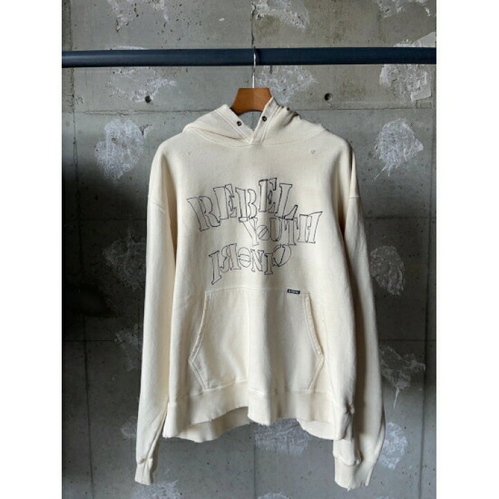 楽天市場】KAMIYA|カミヤ CRAYON SWEAT Hoodie WHITE (G13HD062) 24AW 