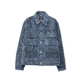 MYne【マイン】 Wave Denim Jacket INDIGO (G10JK012) 23SS 23春夏 mihara yasuhiro ミハラヤスヒロ トップス ジャケット デニムジャケット