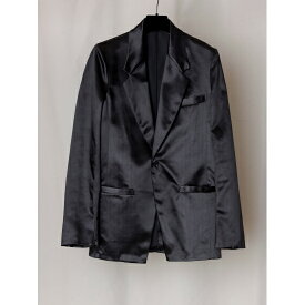 GABRIELA COLL GARMENTS 【ガブリエラ コール ガーメンツ】 BOMBER TWILL JACKET BLACK (S13-242) 23AW 23秋冬 ジャケット テーラードジャケット LIMONTA リモンタ