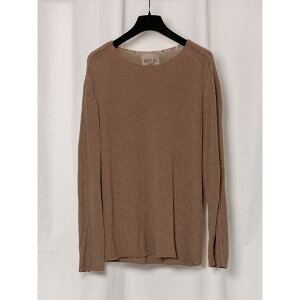 �_�S�iP10�{�I4/4(�y)20���`�^ GABRIELA COLL GARMENTS | �K�u���G�� �R�[�� �K�[�����c S18 NO.317 BROWN COTTON CASHMERE KNITTED TOP BROWN (S17-317) 26SS 26�t�� �g�b�v�X �j�b�g �J�V�~�A �I�[�K�j�b�N�R�b�g�� �N���[