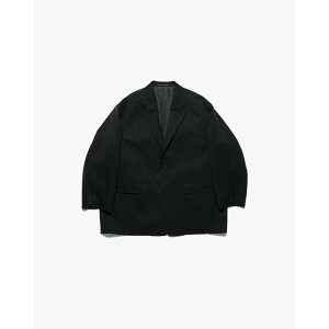 Graphpaper | �O���t�y�[�p�[ Scale Off Wool Jacket BLACK (GM253-20171B) 26SS 26�t�� �W���P�b�g �e�[���[�h �A�E�^�[ �{�b�N�X�V���G�b�g 2B�W���P�b�g 2B �E�[�� �M���o�W��