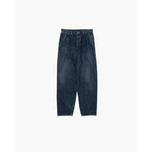 Graphpaper | �O���t�y�[�p�[ Selvage Denim Two Tuck Tapered Pants -DARK FADE- INDIGO (GU261-40060DB) 26SS 26�t�� �p���c �f�j�� �^�b�N �e�[�p�[�h �Z���r�b�`�f�j��