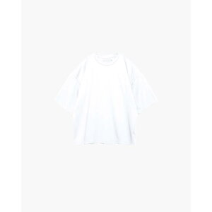 Graphpaper | �O���t�y�[�p�[ Fine Smooth Crew Neck Tee WHITE (GL261-70092B) 26SS 26�t�ā@�g�b�v�X�@T�V���c
