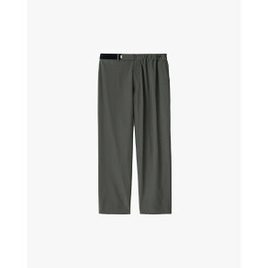 Graphpaper | �O���t�y�[�p�[ Solotex Twill Wide Tapered Chef Pants GRAY (GM261-40161B) 26SS 26�t�� �p���c ���C�h �[�p�[�h �V�F�t�p���c �\���e�b�N�X �X�g���b�`