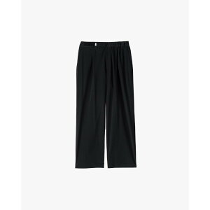 Graphpaper | �O���t�y�[�p�[ Solotex Twill Wide Chef Pants BLACK (GM261-40162B) 26SS 26�t�� �p���c �V�F�t�p���c ��� �{�����[�� ���C�h �X�g���b�` �c�C�� �\���e�b�N�X