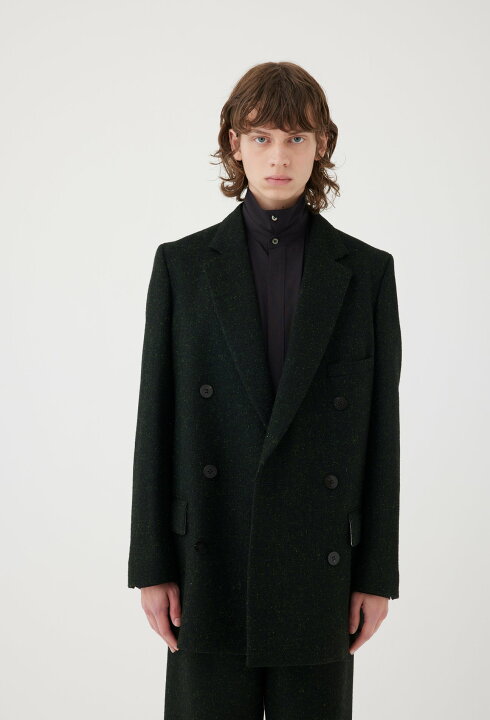 楽天市場】OVERCOAT【オーバーコート】 Speckled Wool Double Breasted 
