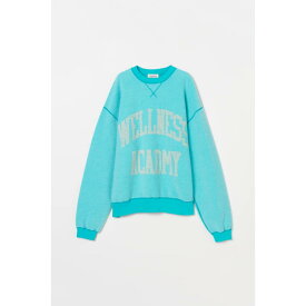 INSCRIRE 【アンスクリア】Loose Fit Reversible Sweat　TURQUOISE ( IC262DAI26AWBC7)　26AW　26秋冬　ヴィンテージ　スウェット