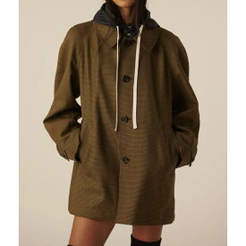 INSCRIRE 【アンスクリア】Gun Club Reversible Coat　CHECK ( IC262DAI26AWBZ96)　26AW　26秋冬　チェック　リバーシブル　コート