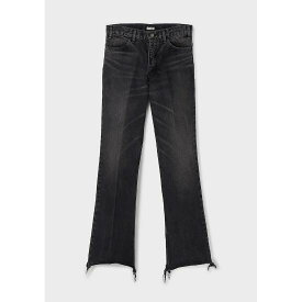 INSCRIRE 【アンスクリア】002 Flare Denim BLACK USED (IC251DAIDPT30B) 25SS　25春夏　パンツ　デニム　フレアデニム