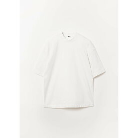 NTN | エヌティーエヌ BETA T-SHIRT WHITE (N000-004012) 26SS 26春夏 トップス Tシャツ 半袖 ショートスリーブ ボクシーシルエット 刺繍 ウォッシュ加工 ヘビーウェイト