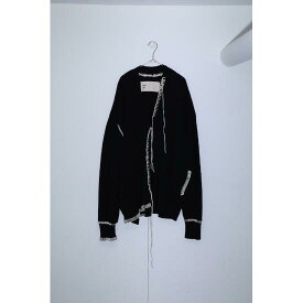 OUAT 【オーユーエーティー】 OFFICE CARDIGAN BLACK (O007026CD) 24SS 24春夏 トップス カーディガン ブラック