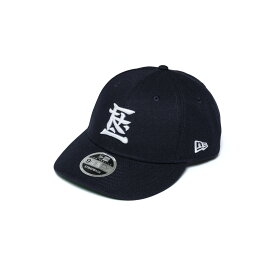 ＼全品5%OFFクーポン！5と0のつく日はP13倍※エントリー必須／ F-LAGSTUF-F【フラグスタフ】 KANJI LOGO 9 FIFTY LP(×NEW ERA) NAVY (FS2030) 26SS 26春夏 キャップ ニューエラ