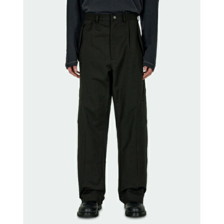 楽天市場】_J.L - A.L_【ジェイラル】Brace Trousers Shungite Black 