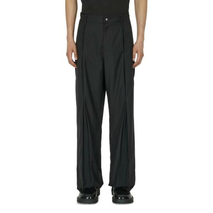 楽天市場】_J.L - A.L_ 【ジェイラル】 Bellow Trouser BLACK 