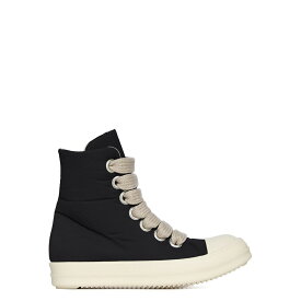 ＼全品最大10%OFFクーポン！エントリーでP14倍／ DRKSHDW 【ダークシャドウ】JUMBO LACE PUFFER SNEAKS BLACK/MILK/MILK (DU01E3818) 25SS 25春夏 スニーカー RICK OWENS リックオウエンス リック