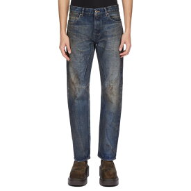 ＼全品最大10%OFFクーポン！エントリーでP14倍／ DRKSHDW|ダークシャドウ KURDT IN 16,5OZ VINTAGE INDIGO DENIM (DL02E2399) 25AW 25FW 25秋冬 パンツ デニム ミッドライズ ストレート