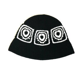 ＼全品最大10%OFFクーポン！エントリーでP14倍／ BASICKS|ベーシックス Heart Crochet Bucket Hat (S3.5-1206) 25SS 25春夏 バケットハット 帽子