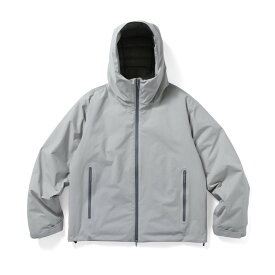 ES.1 | エスアイ 3lyr down jk Lt.GY (D005) 25AW 25秋冬 ジャケット アウター ダウン ダウンジャケット ダウンブルゾン シームテープ 止水 ジップ